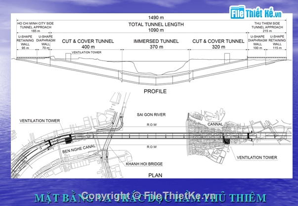 Biện pháp thi công,thi công hầm,thủ thiêm,lai dắt,tổ chức,thi công
