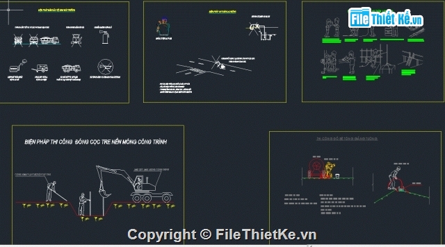 Biện pháp thi công,thi công,kè đá,biện pháp thi công kè,BPTC,bản vẽ
