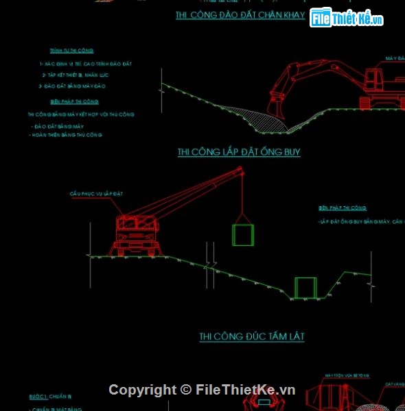 kè đá,lát mái taluy,file cad kè đá,bản vẽ kè đá,biện pháp thi công kè đá