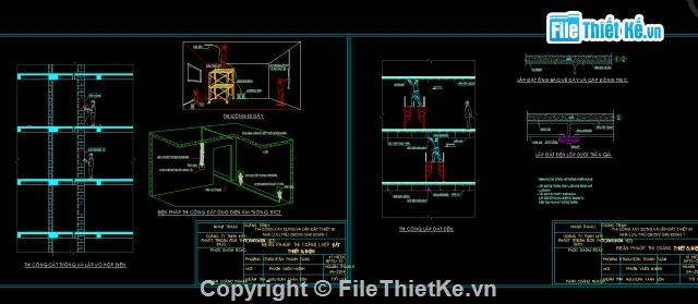 Biện pháp thi công,thuyết minh nhà liên kế,biện pháp thi công nhà,BPTC nhà liên kế