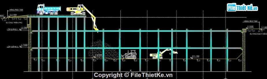 Biện pháp thi công,Biện pháp thi công đào đất,biện pháo thi công móng