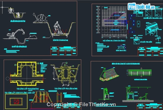 Biện pháp thi công,xưởng công nghiệp,Biện pháp thi công nhà xưởng,biện pháp kỹ thuật thi công,bản vẽ thi công nhà công nghiệp