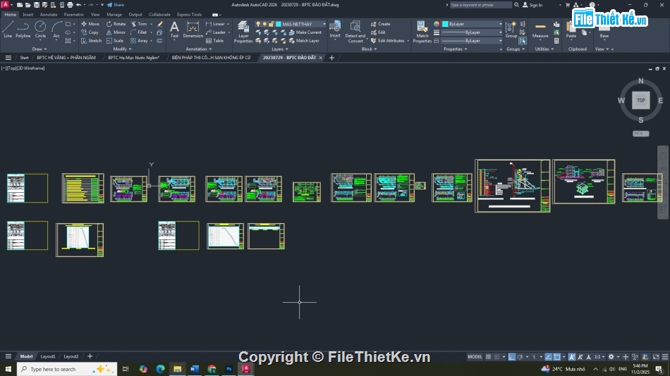 Biện pháp thi công,thuyết minh,thi công phần ngầm