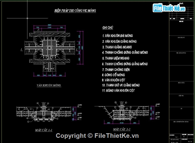 BPTC Ngầm,Biện pháp thi công,BPTC Phần Ngầm,thi công phần ngầm