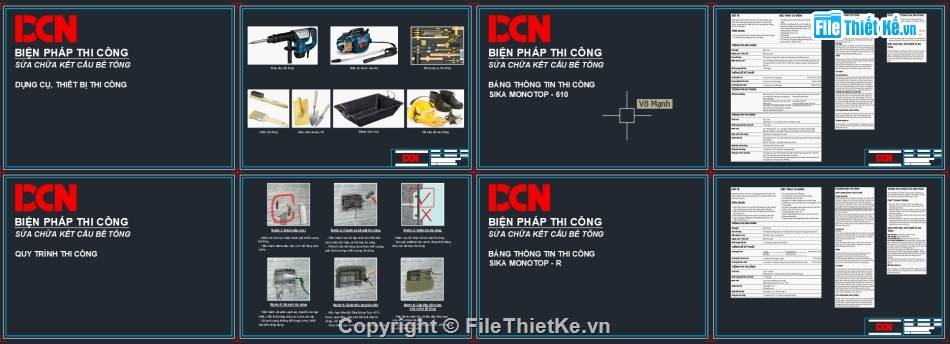 Biện pháp thi công sửa chữa bê tông,Biện pháp thi công cắt ron nền bê tông nhà xưởng,DCN,Biện pháp thi công khoan cấy thép bằng Sika,Sửa chữa kết cấu bê tông,Sika