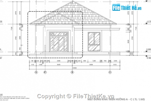 biệt thự 1 tầng,cad biệt thự 1 tầng,file cad biệt thự 1 tầng,biệt thự 1 tầng file cad