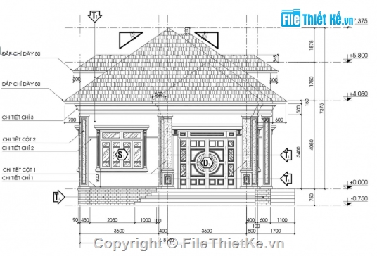 biệt thự 1 tầng,cad biệt thự 1 tầng,file cad biệt thự 1 tầng,biệt thự 1 tầng file cad
