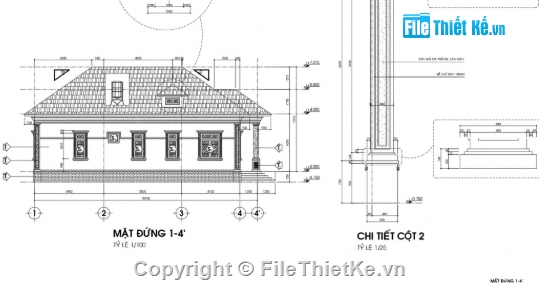 biệt thự 1 tầng,cad biệt thự 1 tầng,file cad biệt thự 1 tầng,biệt thự 1 tầng file cad