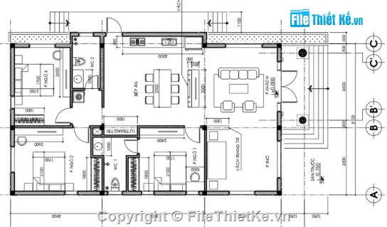 biệt thự 1 tầng,cad biệt thự 1 tầng,file cad biệt thự 1 tầng,biệt thự 1 tầng file cad