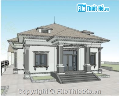 kiến trúc nhà 1 tầng,bản vẽ nhà 1 tầng,mẫu nhà 1 tầng