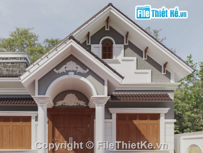 mái thái 1 tầng,biệt thự 1 tầng mái thái,cad biệt thự 1 tầng,file cad biệt thự 1 tầng,biệt thự 1 tầng file cad