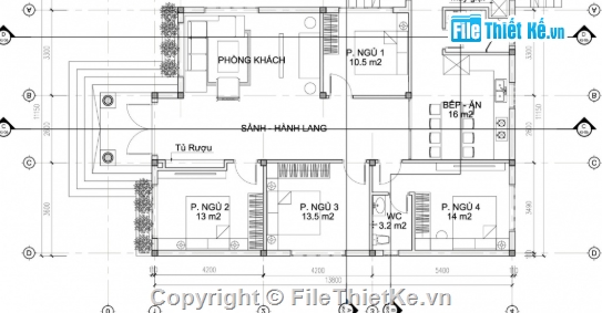 mái thái 1 tầng,biệt thự 1 tầng mái thái,cad biệt thự 1 tầng,file cad biệt thự 1 tầng,biệt thự 1 tầng file cad