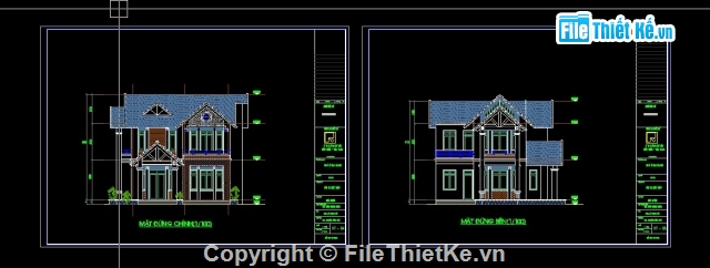 biệt thự 2 tầng 10x11m,thiết kế biệt thự 2 tầng full kiến trúc. kết cấu,biệt thự 2 tầng full KT.KC.ĐN,Bản vẽ biệt thự 2 tầng đẹp