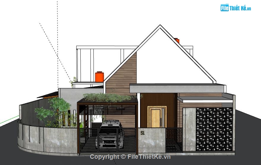 Biệt thự 2 tầng,model su biệt thự 2 tầng,biệt thự 2 tầng file su,file sketchup biệt thự 2 tầng,biệt thự 2 tầng sketchup