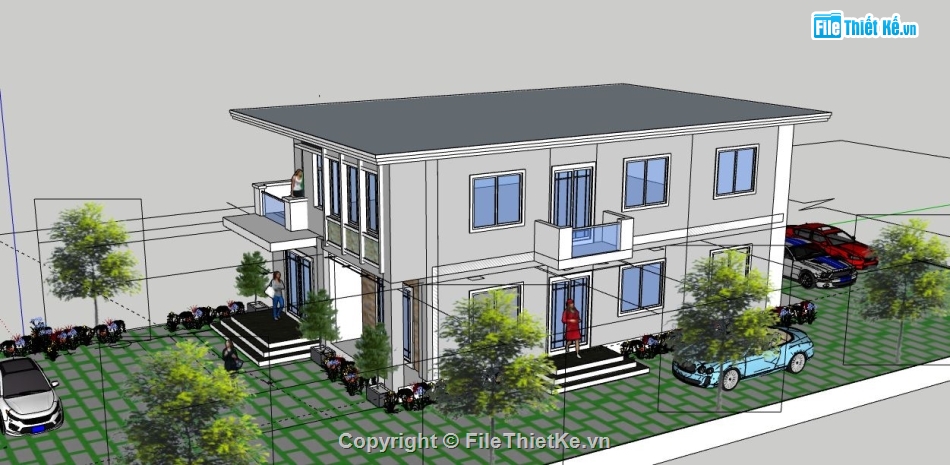 file sketchup biệt thự 2 tầng,biệt thự 2 tầng model su,biệt thự 2 tầng file su,file su biệt thự 2 tầng,biệt thự 2 tầng file sketchup