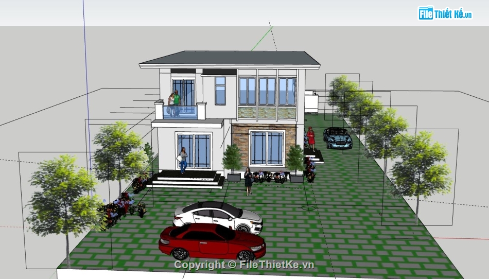 file sketchup biệt thự 2 tầng,biệt thự 2 tầng model su,biệt thự 2 tầng file su,file su biệt thự 2 tầng,biệt thự 2 tầng file sketchup