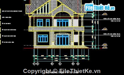 biệt thự 3 tầng,cad biệt thự 3 tầng,file cad biệt thự 3 tầng,biệt thự 3 tầng cad