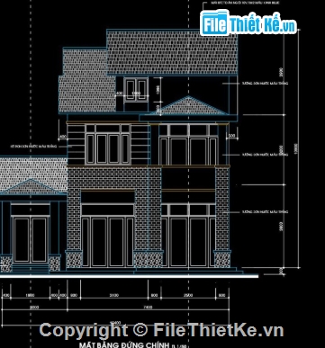 biệt thự 2 tầng,cad biệt thự 2 tầng,biệt thự 2 tầng file cad,file cad biệt thự 2 tầng