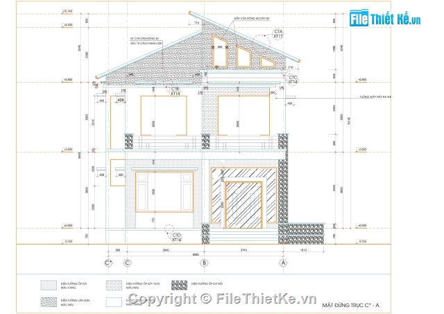 kiến trúc 2 tầng,kết cấu 2 tầng,kiến trúc 2  tầng,Biệt thự,kết cấu kiến trúc,Biệt thự 2 tầng