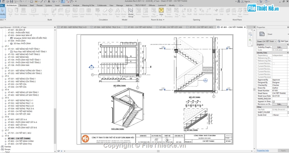 kiến trúc biệt thự 2 tầng,file revit biệt thự 2 tầng,Mẫu biệt thự 2 tầng mái nhật,biệt thự 2 tầng hiện đại