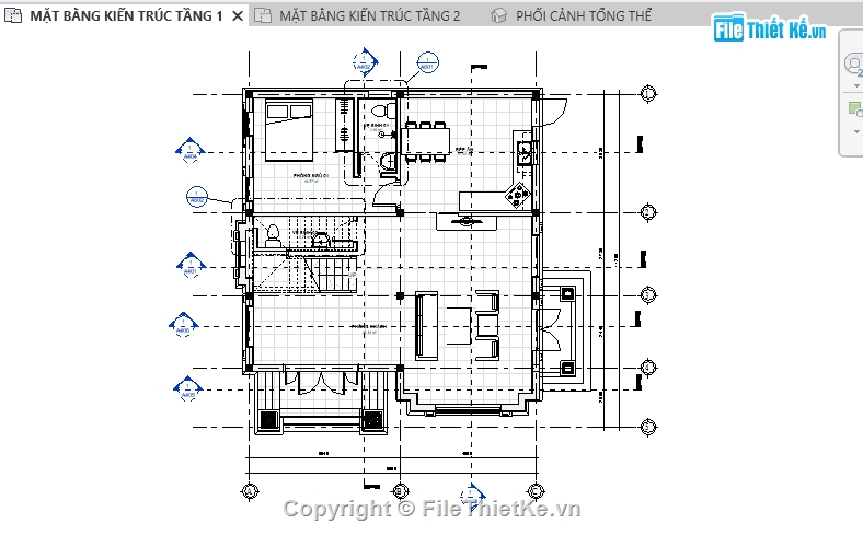 Bản vẽ biệt thự 2 tầng,biệt thự 2 tầng 9.6x11.2m,thiết kế biệt thự,Revit biệt thự,nhà dân 2 tầng,thiết kế biệt thự 2 tầng