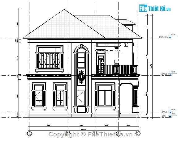 Bản vẽ biệt thự 2 tầng,biệt thự 2 tầng 9.6x11.2m,thiết kế biệt thự,Revit biệt thự,nhà dân 2 tầng,thiết kế biệt thự 2 tầng