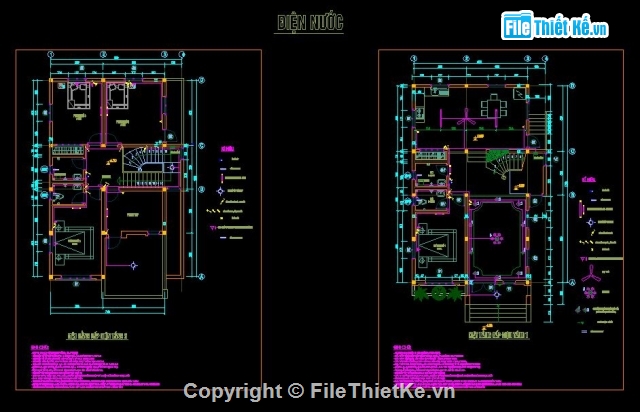 kiến trúc 2 tầng,biệt thự 2 tầng mái thái,mẫu biệt thự đẹp