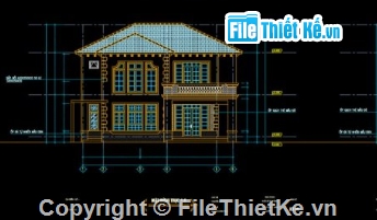 biệt thự 2 tầng,cad biệt thự 2 tầng,file cad biệt thự 2 tầng,biệt thự 2 tầng file cad