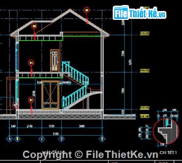 biệt thự 2 tầng,cad biệt thự 2 tầng,file cad biệt thự 2 tầng,biệt thự 2 tầng file cad