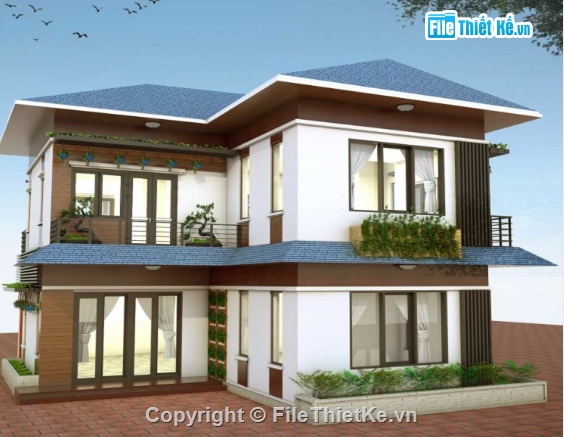 biệt thự 2 tầng,cad biệt thự 2 tầng,file cad biệt thự 2 tầng,biệt thự 2 tầng cad