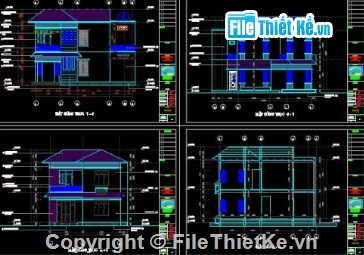 biệt thự 2 tầng,cad biệt thự 2 tầng,file cad biệt thự 2 tầng,biệt thự 2 tầng cad