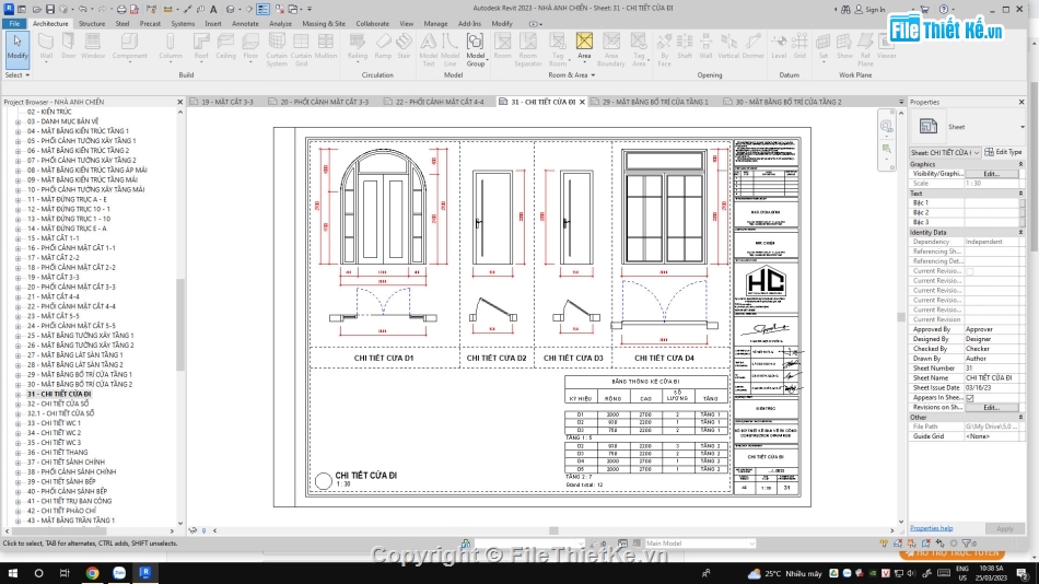 Biệt thự,kiến trúc 2  tầng,full kiến trúc