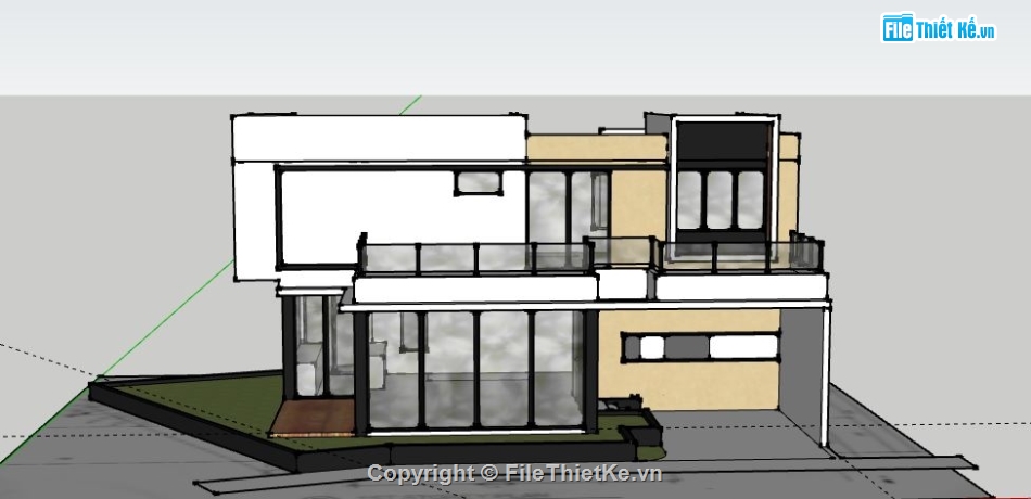 Biệt thự  2 tầng,model su biệt thự 2 tầng,file sketchup biệt thự 2 tầng,biệt thự 2 tầng model su,sketchup biệt thự 2 tầng