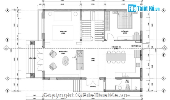 biệt thự 2 tầng,cad biệt thự 2 tầng,file cad biệt thự 2 tầng