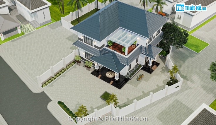 Biệt thự 2 tầng hiện đại,biệt thự hiện đại,biệt thự 2 tầng