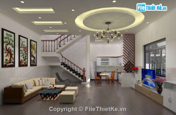 2 tầng mái thái,nhà mái thái 2 tầng,nhà mái thái