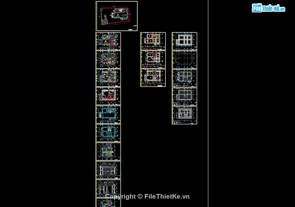 Biệt thự 2 tầng tân cổ điển,Biệt thự 2 tầng 9x12m,Biệt thự 2 tầng 9x12m tân cổ điển,thiết kế biệt thự 2 tầng,file cad biệt thự 2 tầng,Mẫu biệt thự 2 tầng tân cổ điển