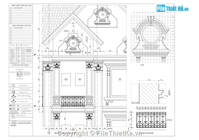 Biệt thự nhà phố 3 tầng,Biệt thự 3 tâng,Biệt thự 3 tầng 10.75x12.7m,Bản vẽ biệt thự 3 tầng 1 mái,bản vẽ biệt thự 3 tầng phối cảnh su