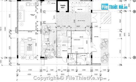 biệt thự 3 tầng,cad biệt thự 3 tầng,biệt thự 3 tầng cad