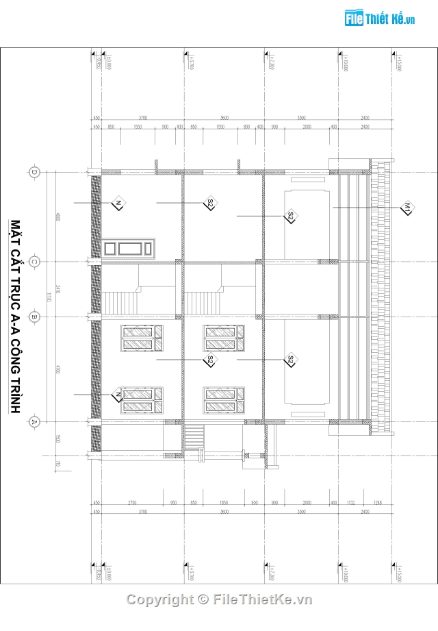 biệt thự 3 tầng,full biệt thự,biệt thự phố,bản vẽ biệt thự 3 tầng,Biệt thự 3 tầng 6.78x11.17m,thiết kế biệt thự 3 tầng