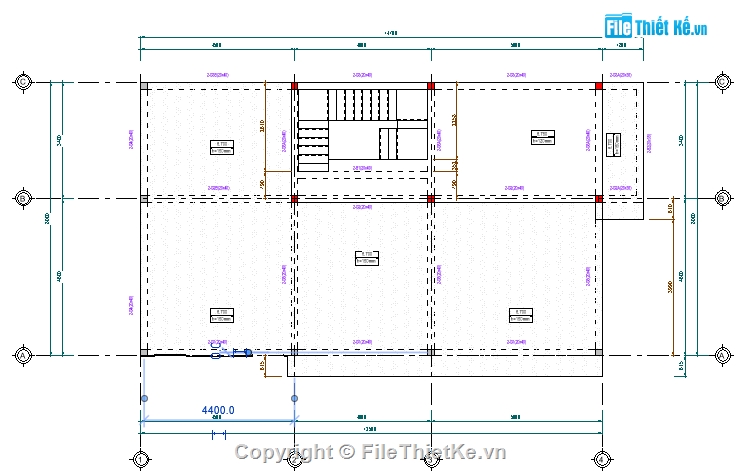 thiết kế biệt thự,biệt thự 3 tầng,revit biệt thự 3 tầng 8x13.5m,kiến trúc nhà phố 3 tầng,kêt cấu biệt thự,revit nhà 3 tầng