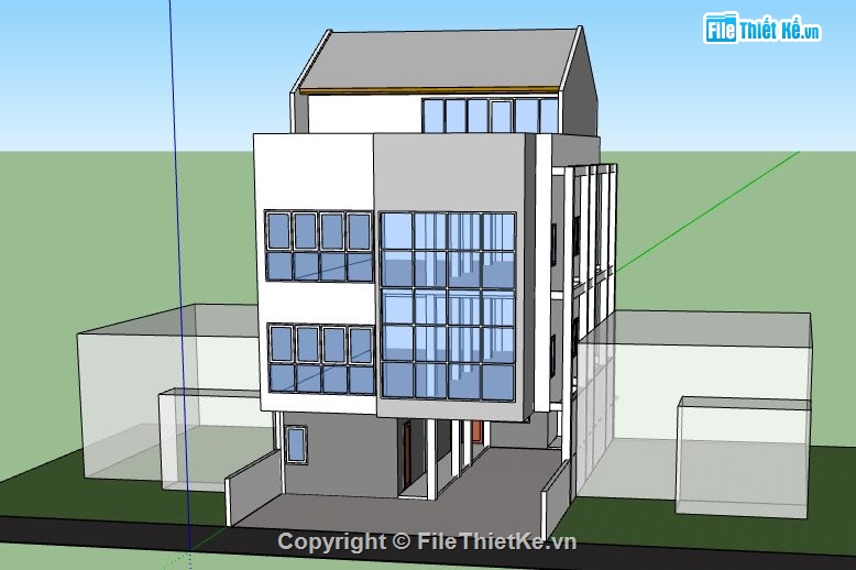 Biệt thự 3 tầng,model su biệt thự 3 tầng,biệt thự 3 tầng file su,sketchup biệt thự 3 tầng,biệt thự 3 tầng file sketchup