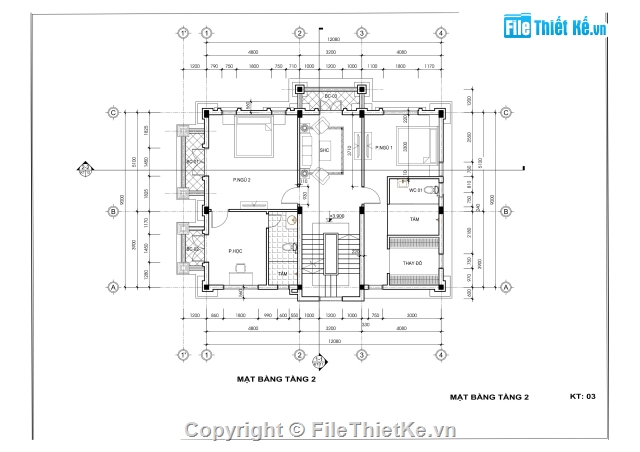 biệt thự 3 tầng,3 tầng 9x12.08m,bản vẽ biệt thự 3 tầng,full biệt thự,biệt thự phố