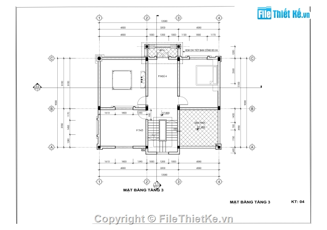 biệt thự 3 tầng,3 tầng 9x12.08m,bản vẽ biệt thự 3 tầng,full biệt thự,biệt thự phố