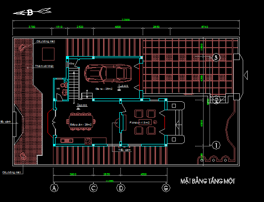 BT 3 tầng,Bt 3 tầng đẹp,BT 3 tầng 100m2