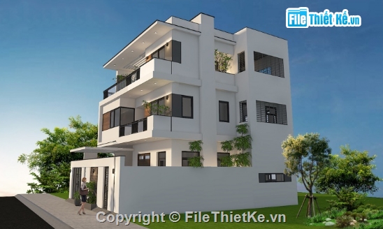 Biệt thự 3 tầng,cad biệt thự 3 tầng,file cad biệt thự 3 tầng,biệt thự 3 tầng cad