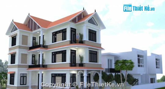 biệt thự 3 tầng,cad biệt thự 3 tầng,file cad biệt thự 3 tầng,biệt thự 3 tầng cad