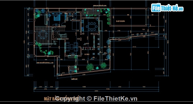 Biệt thự 3 tầng kích thước 11x13m,biệt thự 3 tầng,biệt thự 11x13m