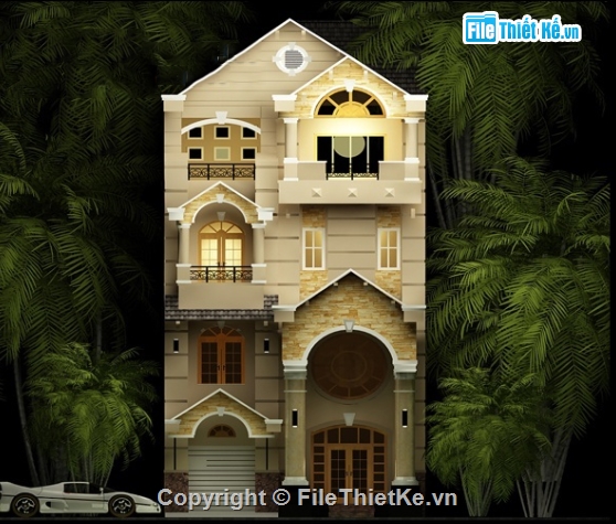 biệt thự 3 tầng,cad biệt thự 3 tầng,file cad biệt thự 3 tầng,biệt thự 3 tầng cad