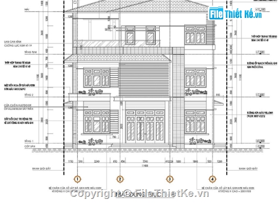 biệt thự 3 tầng,cad biệt thự 3 tầng,file cad biệt thự 3 tầng,biệt thự 3 tầng file cad